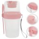 thumbnail image 4 of 1 juego de taza portátil para avena nocturna con cuchara, frascos herméticos de doble capa, taza portátil para ensalada, 4 of 5