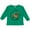 Kelly Green, variant on Future Goat Farmer with Cute Goats and Hoof Prints Boys or Girls Long Sleeve Toddler T-Shirt
