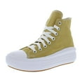 thumbnail image 5 of Converse Chuck Taylor All Star Move Platform High Top Unisex Shoes Size 9, Color: White/Dunescape White, 5 of 5