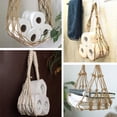 thumbnail image 6 of Holder Bag with Cotton Rope, for Boat, Beach, Marine Theme, Bathroom Decor, Decorations beige, 6 of 9