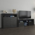 thumbnail image 2 of Milano Set 145-2D Modern Wall Unit Entertainment Center, 2 of 3