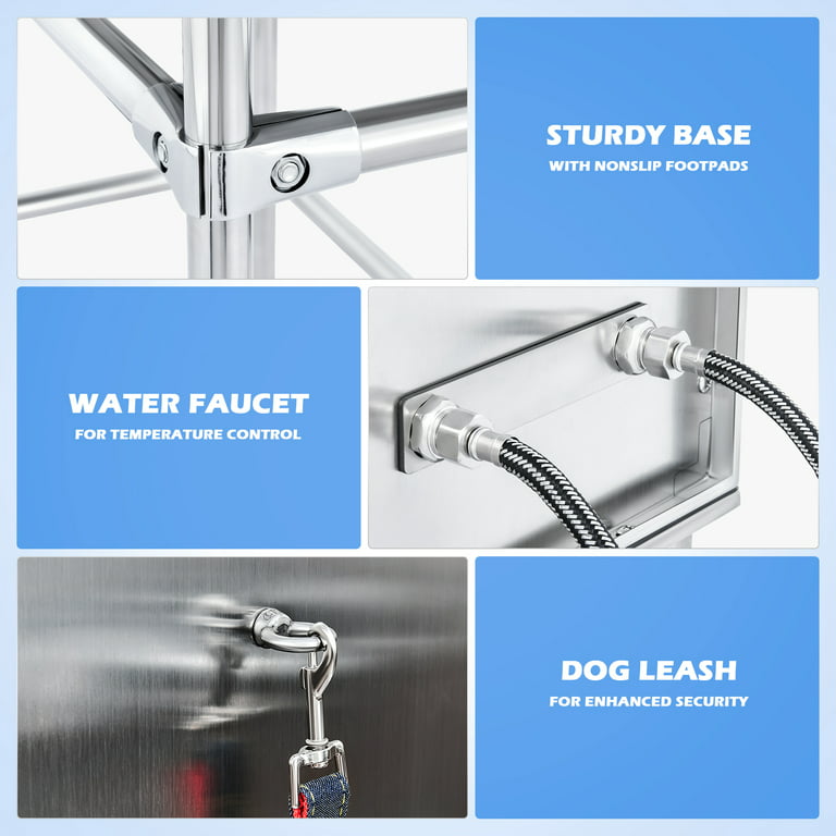 Stainless Steel Dog Bathing Tubs - Forever Stainless Steel
