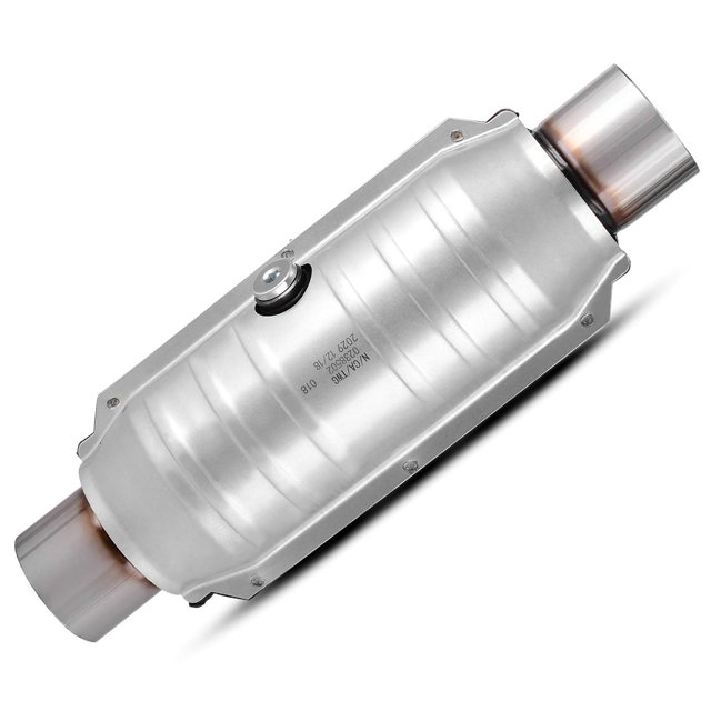 AUTOSAVER88 ATcc0018 25 EntradaSalida Convertidor catalítico universal Escudo térmico (cumple con la EPA)