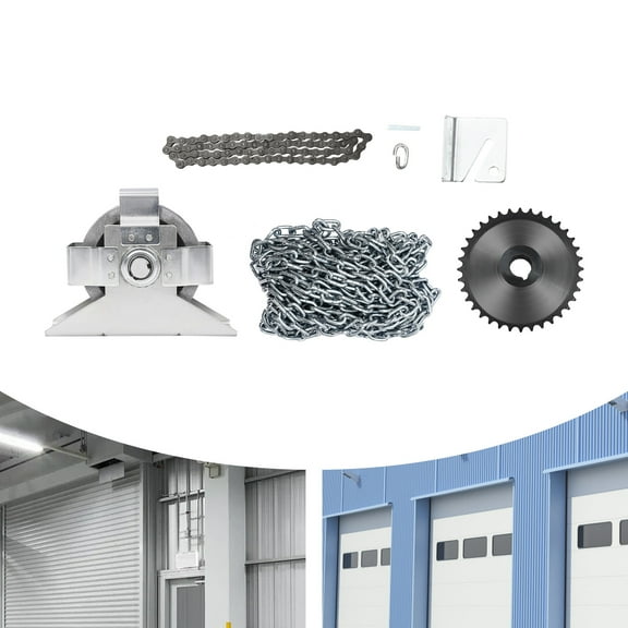 Heavy-Duty 3:1 Garage Door Jackshaft Chain Hoist – 331lbs Capacity, Durable, Smooth Operation for Easy Lifting of Garage Doors, Roller Shutters, and More