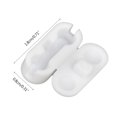 thumbnail image 3 of 20 Pcs Connecteurs de Chaîne de Rideaux en Plastique Blanc, 3 of 5