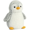 thumbnail image 2 of Aurora - Medium Gray PomPom Penguin - 11" Gray - Playful Stuffed Animal, 2 of 6