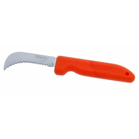 

Harvest Utility Knife 3 in. Stainless Deep Serration Orange Handle