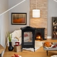 thumbnail image 1 of Luxshiny Mini Decorative Cabinet for Miniature Display Stylish Black 1Pcs, 1 of 6