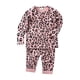 thumbnail image 3 of Pijamas de felpa de leopardo para bebés, ropa de moda navideña para niños pequeños, Garcon informal de traje, pijamas para niños, 3 of 3