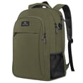 thumbnail image 1 of Mochila de viaje para portátil MATEIN de 15,6 pulgadas con puerto USB, color verde, 1 of 9
