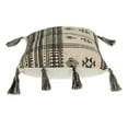 thumbnail image 5 of Parkland Collection Selina Beige Tribal Decorative Lumbar Throw Pillow, 14 x 20 Cotton Accent Pillow, 5 of 7