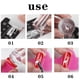 thumbnail image 3 of Estampador de uñas, gel de silicona transparente para estampar uñas con raspador, cuerpo transparente visible, sin errores para decoración de uñas DIY, 3 of 6