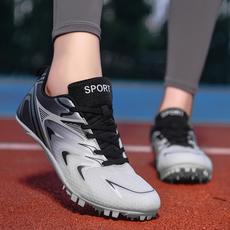 Mens Womens Boys Girls Spikes Athletics Racing Running Shoes Track and Field Sneaker