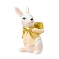 thumbnail image 4 of segolike Statue de Lapin de Pâques Chandelier Sculpture en Résine Multifonction Mâle, 4 of 9