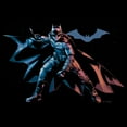 thumbnail image 2 of Men's The Batman Hero Pose  Graphic Tee Black 2X Large, 2 of 5