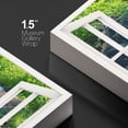 thumbnail image 4 of wall26 Canvas Print Wall Art Window View Neon Green Forest Waterfall Rapid Lake Wilderness Nature Photography Realism Scenic Landscape Colorful Multicolor for Living Room, Bedroom, Office - 16"x, 4 of 5