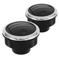 thumbnail image 6 of 2Pcs Round Air Vent Ventilation Outlet Dashboard Air Conditioning Vent Deflector Outlet Round Louvered Dash Vent Exhaust For Car Rv Bus And Yacht, 6 of 8