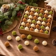 thumbnail image 5 of Qwtwty 49 Pcs Velvet Christmas Decor Ornaments Set, Shatterproof Plastic Hanging Baubles Christmas Decorations for Xmas Tree Holiday Party Decor, 5 of 7