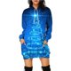 thumbnail image 1 of Vestido con capucha de árbol de Navidad para mujer, suéter de patrón divertido, ropa de fiesta de vacaciones de Navidad, falda de moda informal, Jersey, nuevo, 1 of 4