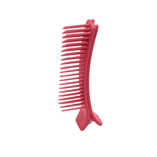 Fiudx Pinzas para Peinar El Cabello, Peine de Peluquería, Pinzas Ligeras para Seccionar, Agarre Antideslizante, Control Preciso Del Cabello, Peinado, Trenzado, Maquillaje, Unisex, Paquete de 1