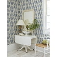thumbnail image 4 of Nuwallpaper Blue Folk Tulip Peel & Stick Wallpaper, 4 of 4