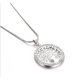 thumbnail image 1 of Zhuge Colgante de collar con árbol de la vida, collar con árbol de la vida, collar con árbol de la vida hueco personalizado, adecuado para collares (plata), 1 of 5