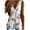 Blue, variant on Womens Clothes under $5.00 Clothing Fashion Women's Casual Printed V-Neck Sleeveless Pullover Off Shoulder Lace Tops Blouse T-shirt