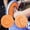 Orange, variant on Soft Clay Handprint Footprint Kit Non-Toxic Calcium Powder DIY Clay Memory Keepsake Making Material for Souvenir Craft, Family Keepsake & DIY Hand/Footprint Impression Use
