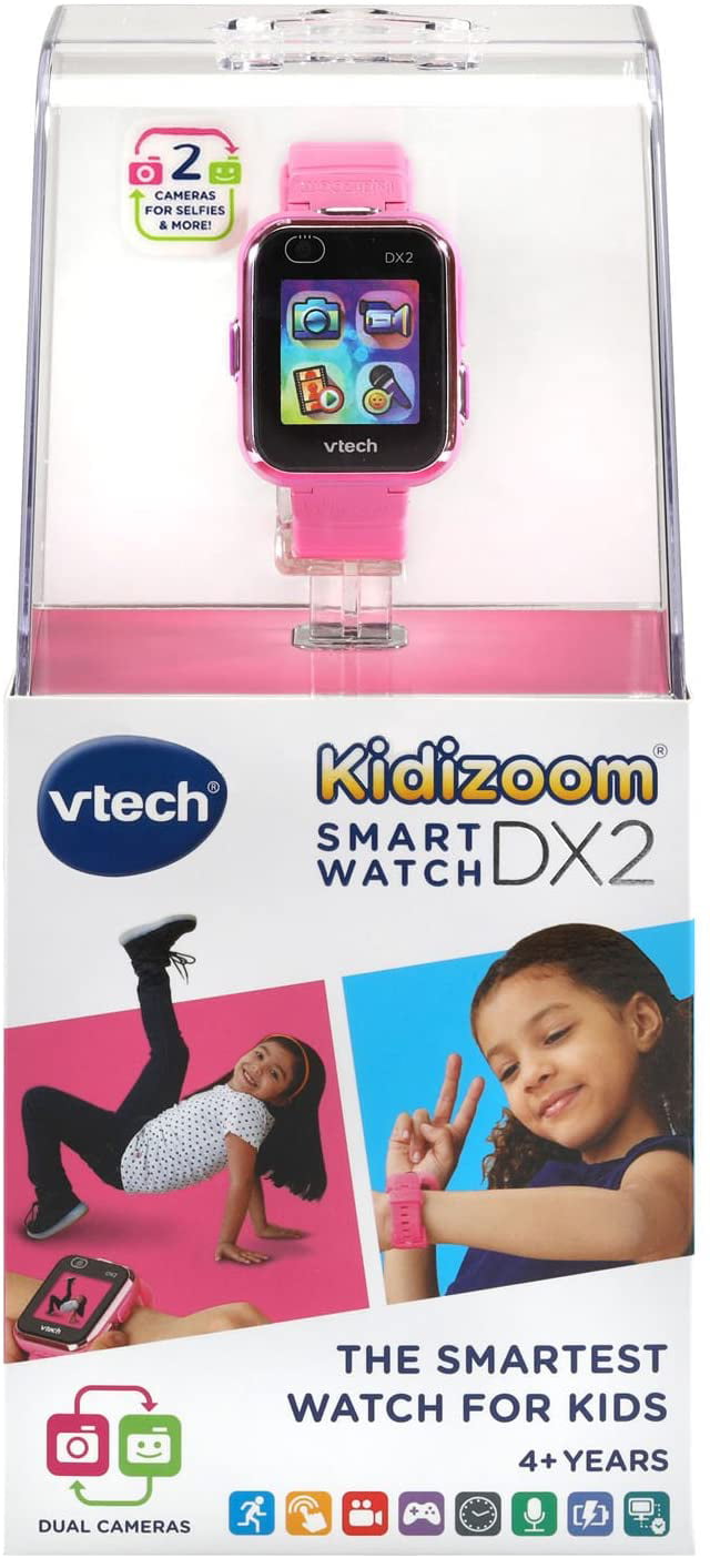 VTech KidiZoom Smartwatch DX2, Pink 