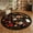 Black, variant on Runner Rug for Hallways Kitchen Rug Non Slip 2'6''x8' Washable Rugs with Rubber Backing Soft Floral Carpet Runner for Hallways, Kitchen, Laundry, Bedroom, Bathroom(Beige)