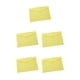 thumbnail image 3 of Tholdsy 10 paquetes/lote Portadocumentos portátil duradero para organización Almacenamiento portátil transparente Amarillo sólido 18 A4 Type2 NO2, 3 of 6