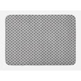 thumbnail image 1 of Fleur De Lis Bath Mat, Minimalist Toned Retro French Nobility in Symmetric King Fashion, Plush Bathroom Decor Mat with Non Slip Backing, 29.5" X 17.5", Grey and Charcoal Grey, by Ambesonne, 1 of 2
