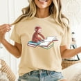 thumbnail image 3 of Curious George Book Reading Unisex T-Shirt - Gategoo, 3 of 5