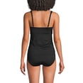 thumbnail image 2 of Lands' End Women's DD-Cup Sweetheart Wrap Underwire Tankini Top, 2 of 4