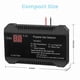 thumbnail image 5 of Detector de Propano 12V Sensor de Gas Natural Alarma de Fuga 85DB Sirena para AutomóVil RV Hogar Medidor de Prueba de Propano Digital (Negro), 5 of 6