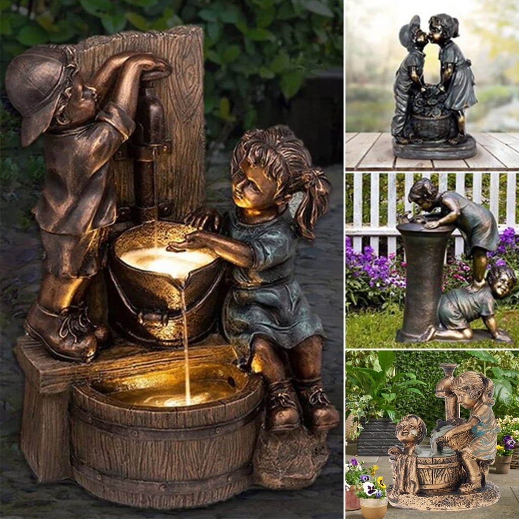 WINDLAND Yard Outdoor Sculpture Decor Ornament Art Craft Landscaping Yard Decoration