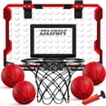 thumbnail image 1 of Canasta de baloncesto TEMI Indoor con 4 pelotas para niños y adultos, 1 of 6