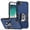 Blue, variant on For iPhone 17E / 16E / SE4 OPTIMUM Magnetic Ring Stand Hybrid Case Cover - Hot Pink