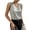 Gray, variant on CHUMUD Womens Satin Tank Tops V Neck Pleated Sleeveless Business Casual Outfit Summer Dressy Work Blouse