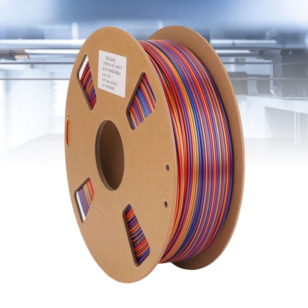 Filamento PLA De Tres Colores, Filamento PLA De Seda, Impresión Fina Precisa, Sin Burbujas, Alta Resistencia Para Impresora 3D