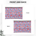 thumbnail image 2 of Susaid Sea Stars Print Makeup Mini Bags for Women Multi Color Cosmetics Bag Travel Toiletry Bag Pencil Pouch Blank Makeup Bags with Zipper, 2 of 7