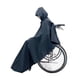 thumbnail image 3 of Poncho impermeable para silla de ruedas, impermeable sobre la , transpirable, ligero, protección contra , capa impermeable para silla , azul Sunnimix poncho para silla de ruedas, 3 of 8