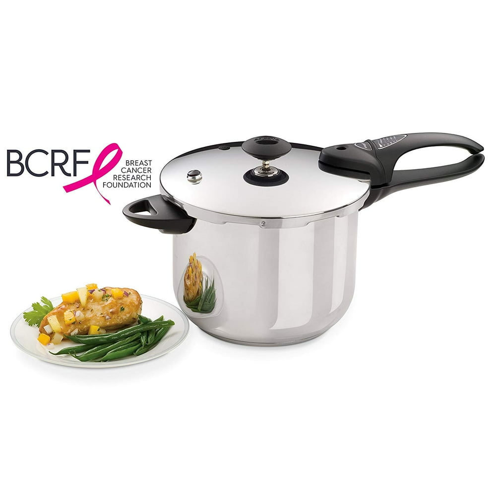 Presto 6Quart Stainless Steel Pressure Cooker 01365