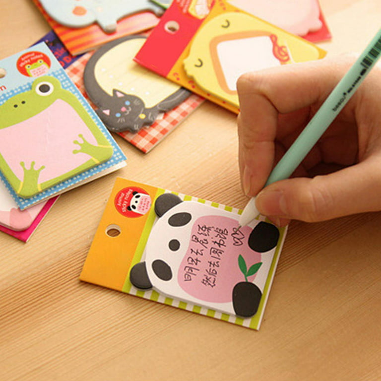 Sticky Notes Korean Style Stationery Cute Happy Zoo Creat Fast