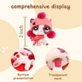 thumbnail image 5 of Minilps Pet Toy Short Hair Cat #2291 with Hat Scarf Accessories,Collectible Mini Toy Figurines, 5 of 7