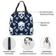 thumbnail image 4 of Easygdp white arrow Skull Bolsa Térmica Premium - Tela Oxford Impermeable, Gran Capacidad, Bolsillo Frontal, Unisex para Trabajo, Escuela, Actividades al Aire Libre y Picnics, 4 of 8