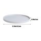 thumbnail image 3 of Organizador de estanterías giratorias de cocina | Bandeja de almacenamiento para platos giratorios de 360°, estantería multifuncional para encimeras, plástico, blanco/azul/gris, 12,8 in | Diseño, 3 of 6