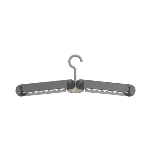 Rapeiae Folding Clothes Hanger Portable Travel and Business Travel Clothes Hanger Clothes Hanging Tool Multifunctional Household Clothes Clip