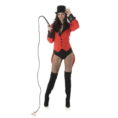 Women's Red Ringmaster Sexy Adult Costume