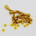 thumbnail image 4 of 10Pcs Metal Studs Screw Leathercraft Rivet Spikes Spots 7*25mm , Gold, as described, 4 of 7